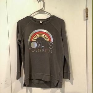 Old Navy girls crew neck sweatshirt
